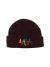 Acapulco Gold Fisherman Cable Beanie - Plum