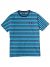 Ageless Galaxy Stripes T-Shirt - Peacock Blue Navy