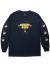 Bronze 56K Don't Touch That Fucking Dial L/S T-Shirt - Navy