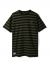 Butter Goods Cycle Stripe T-Shirt - Olive Black