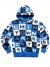 Chinatown Market Block Letters Pullover Hoody - Blue
