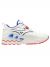 Mizuno Wave Rider 1 Shape Of Time - White High Risk Red 