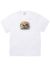 Double Cheeseburger 001 Hamburger T-Shirt - White