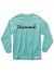 Diamond Supply Co OG Script L/S T-Shirt - Diamond Blue