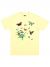 Felt Butterflies and Bees T-Shirt - Banana