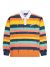 The Hundreds Spray Drip L/S Rugby - Navy