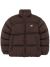 Human With Attitude Essential Puffer Jacket - Chocolate