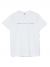 Human With Attitude Embroidered Logo T-Shirt - White
