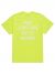 Nothin'Special Out Of Nothing Pocket T-Shirt - Safety Yellow
