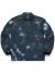 Nothin'Special Tie Dye Pullover Jacket - Navy