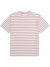 PARLEZ Heavy Stripe Pocket T-Shirt - Dusty Pink
