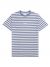 PARLEZ Ladsun Heavy Stripe T-Shirt - Dusty Blue