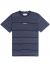 PARLEZ Ladsun Thin Stripe T-Shirt - Navy