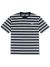 Pestle & Mortar Swift Logo Striped Pocket T-Shirt - Midnight
