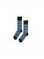 Piilgrim Madcap Socks - Black Blue