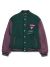 Pleasures Fan Varsity Jacket - Green