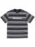 Pleasures Flavours Striped Premium T-Shirt - Black