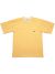 Raised by Wolves Microstripe Pocket T-Shirt - Ivory Yellow