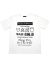 Raised by Wolves Wash Cold T-Shirt - White