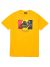 The Hundreds x X-Large Wildfire-X T-Shirt - Gold