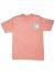 The Quiet Life Block Logo T-Shirt Made In USA - Coral