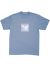 The Quiet Life Block Logo T-Shirt Made In USA - Blue
