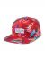 The Quiet Life Glibber 5 Panel Camper Hat - Red