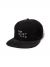 The Quiet Life Nathan Scratch Relaxed Snapback - Black