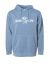 The Quiet Life Shhh Pigment Dyed Pullover Hoody - Blue