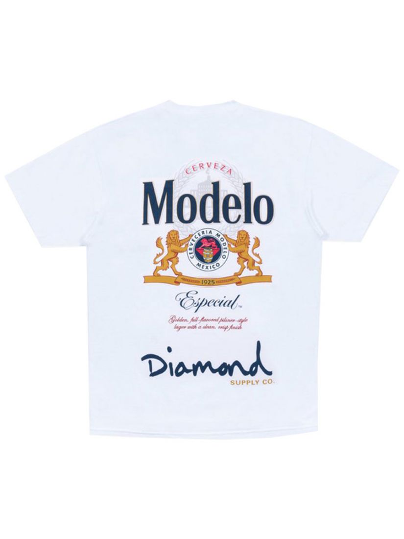Diamond Supply Co x Modelo Especial T-Shirt - White