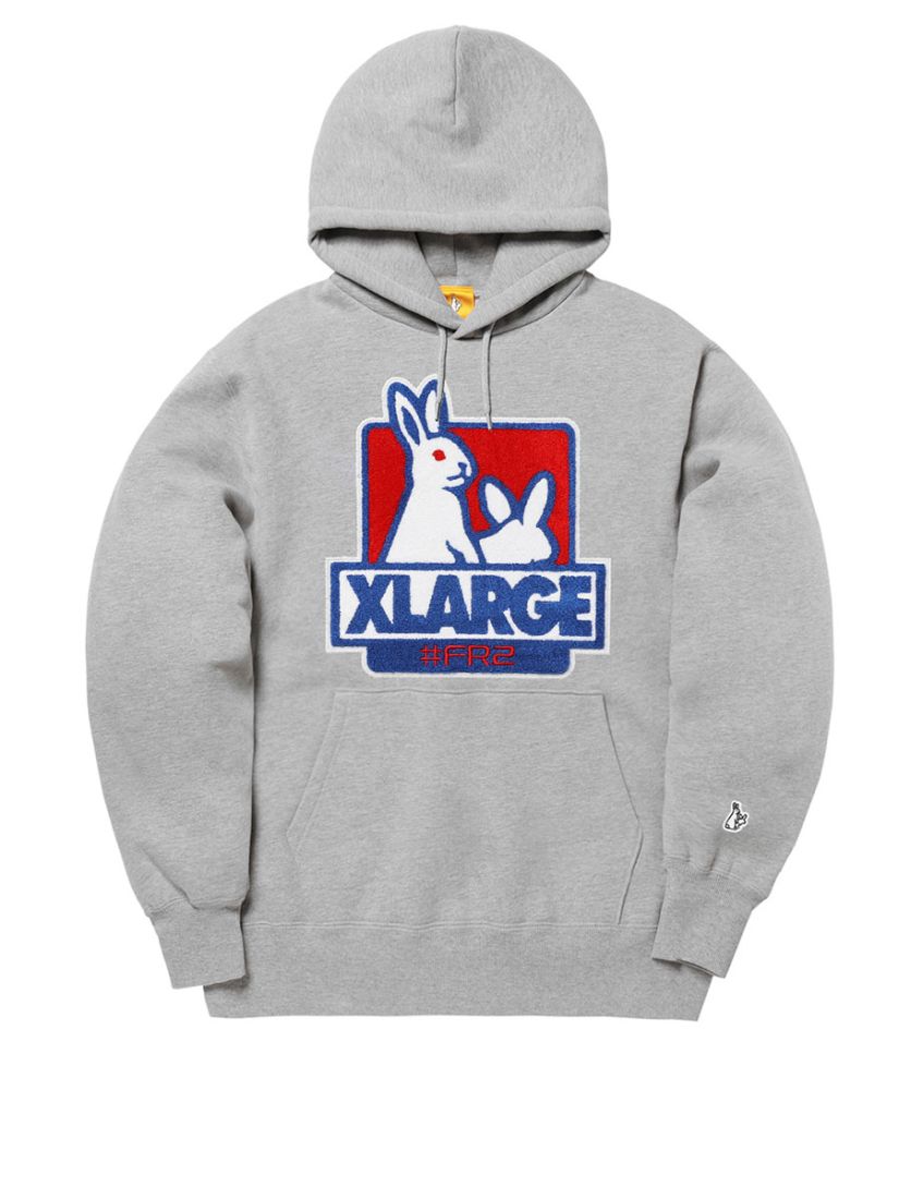 M】X-LARGE Fock Icon Hoodie - Tシャツ/カットソー(半袖/袖なし)