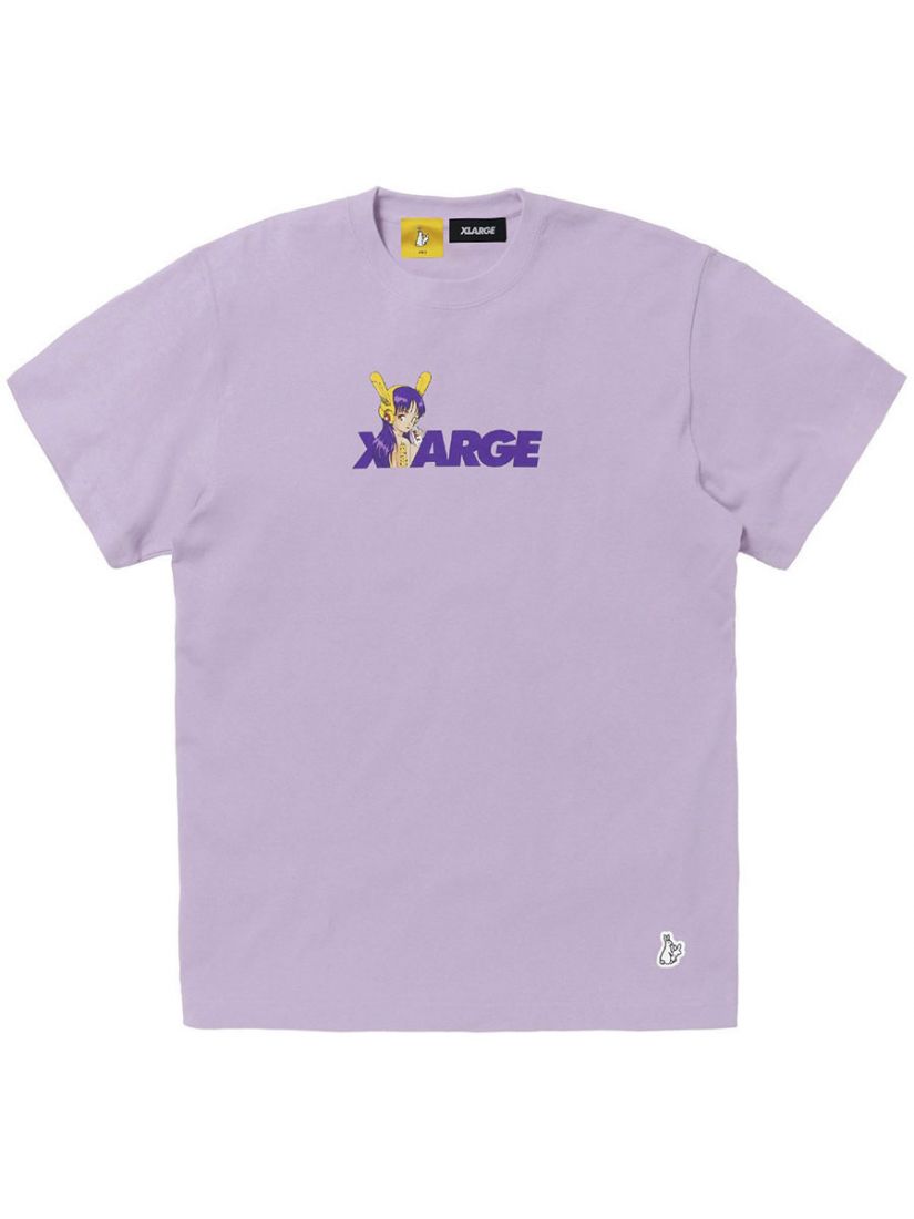 #FR2 Fxxking Rabbits x XLarge Biker Girl T-Shirt - Purple