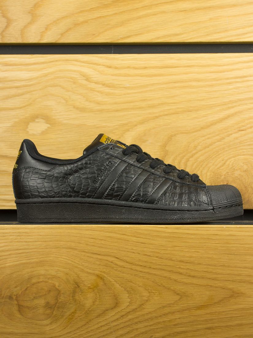 Adidas Superstar Croc - Black Black Gold