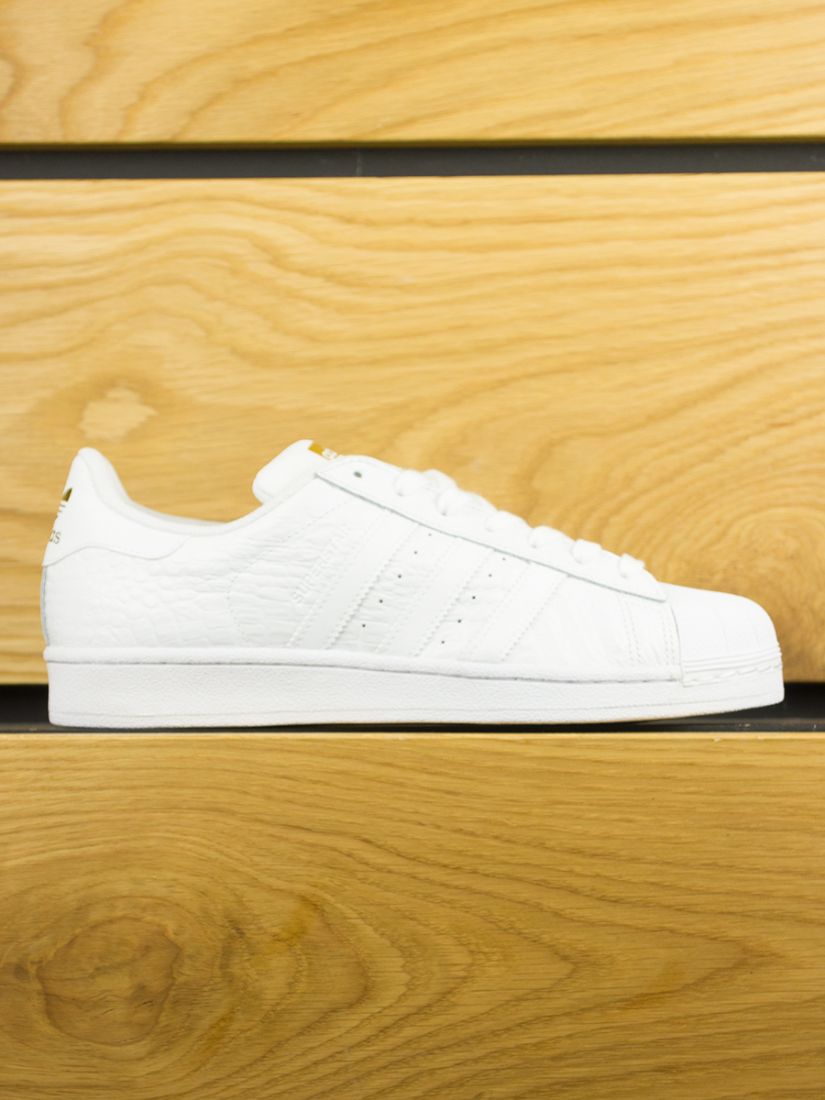 adidas superstar 2 white and gold