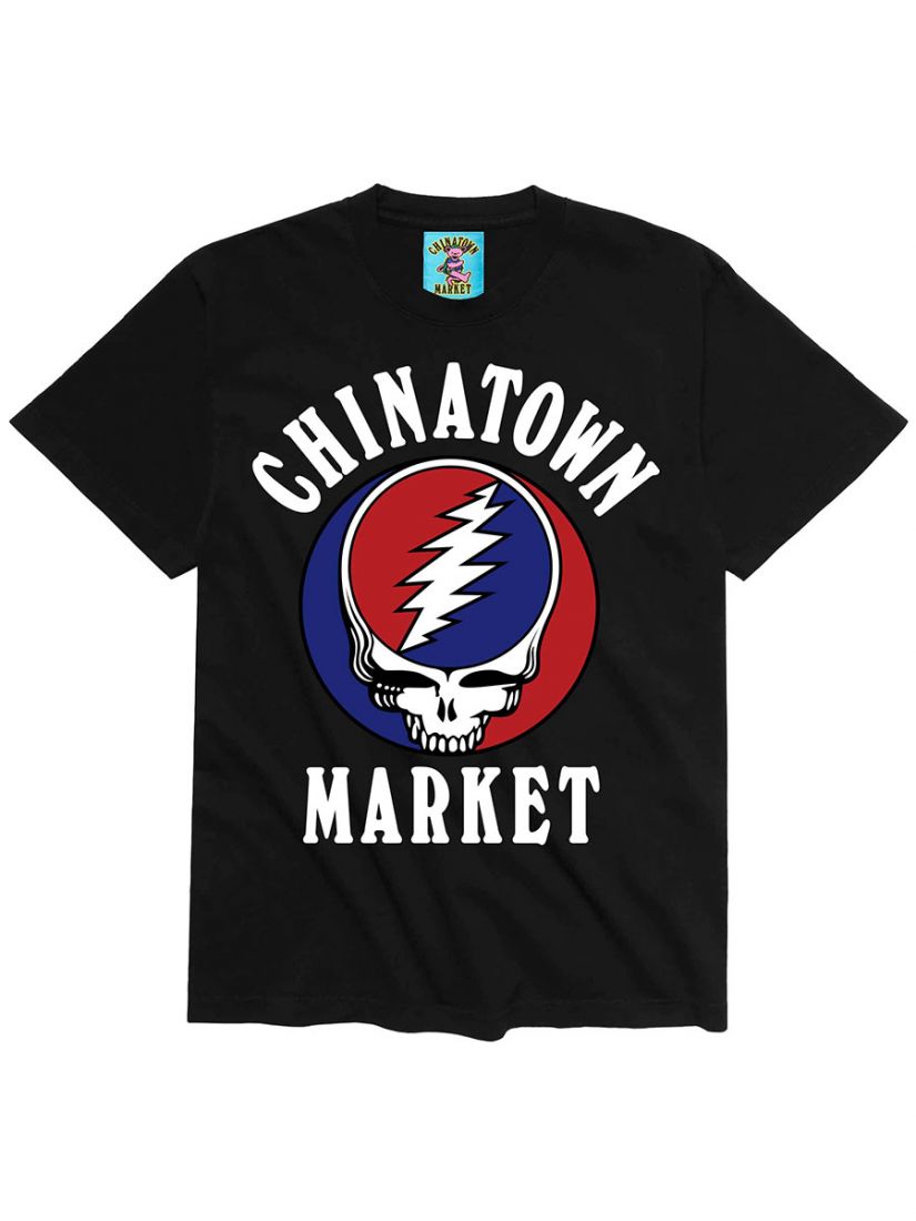 Chinatown Market x Grateful Dead Deadtown T-Shirt - Black