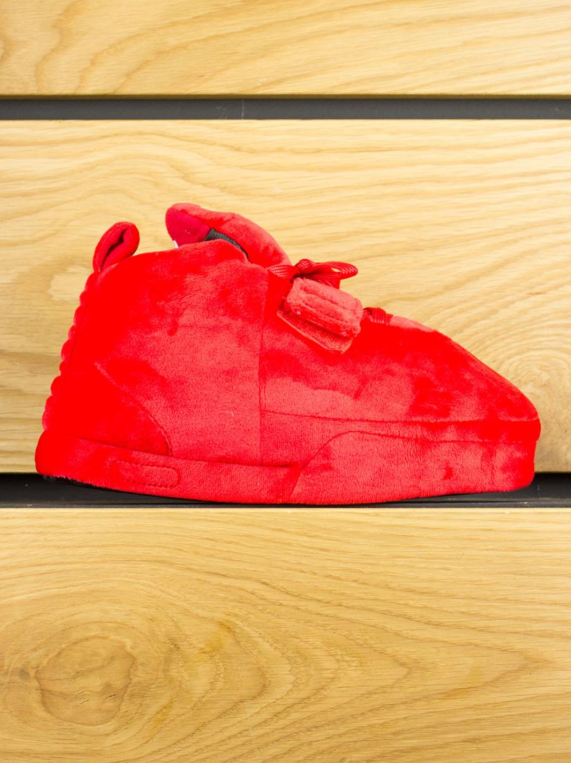 yeezy red october slippers
